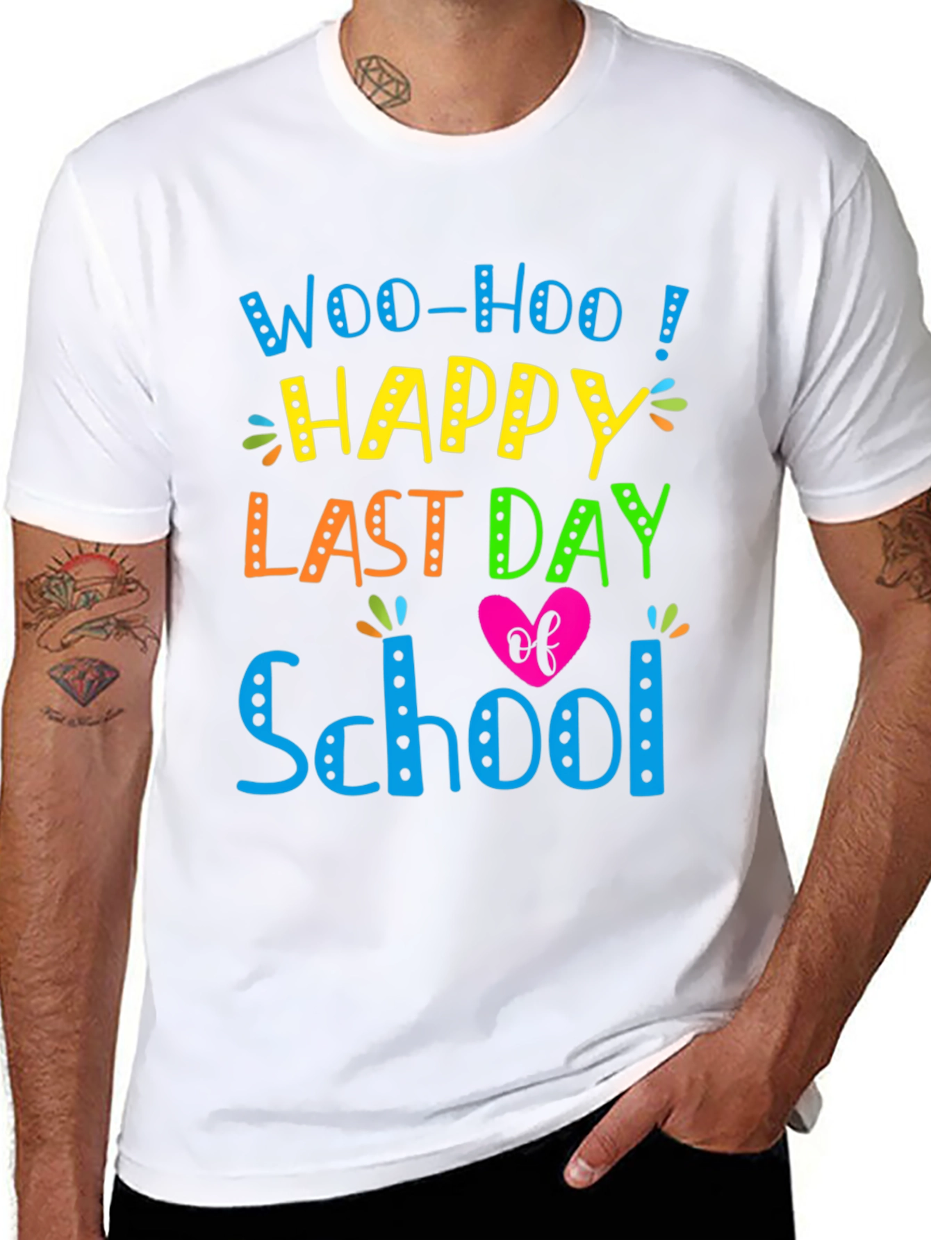Woo-Hoo Happy Last Day of School T-Shirt