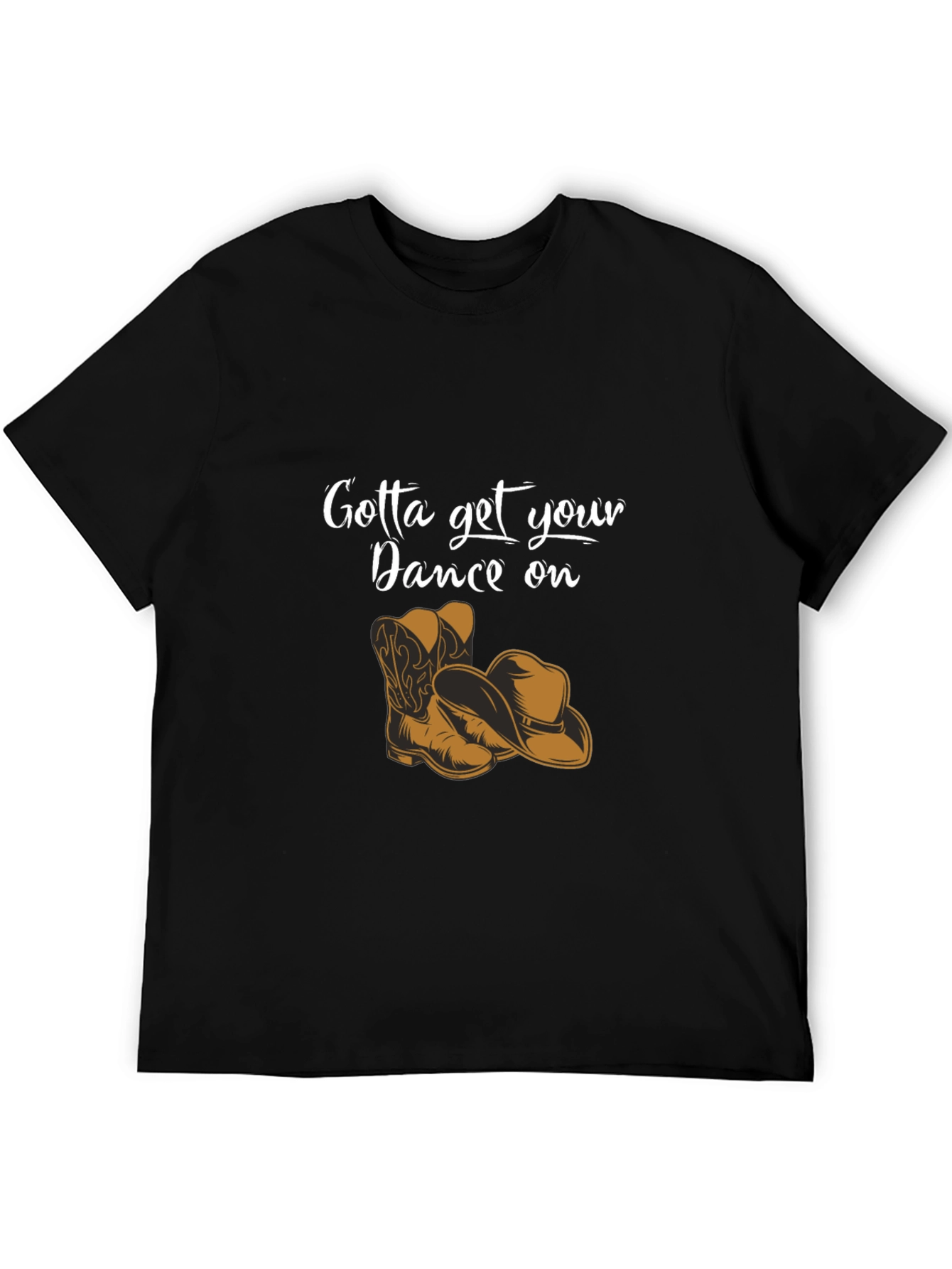 Gotta Get Your Dance On Black Graphic Tee