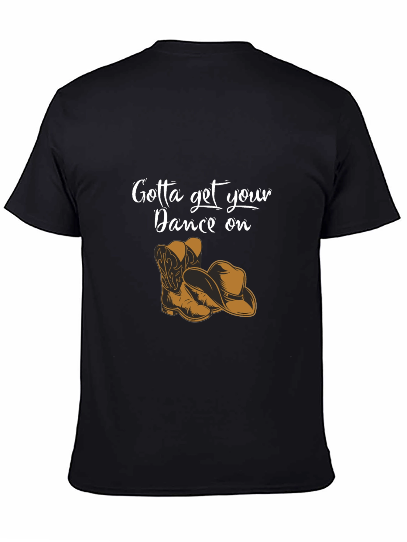 Gotta Get Your Dance On Black Graphic Tee