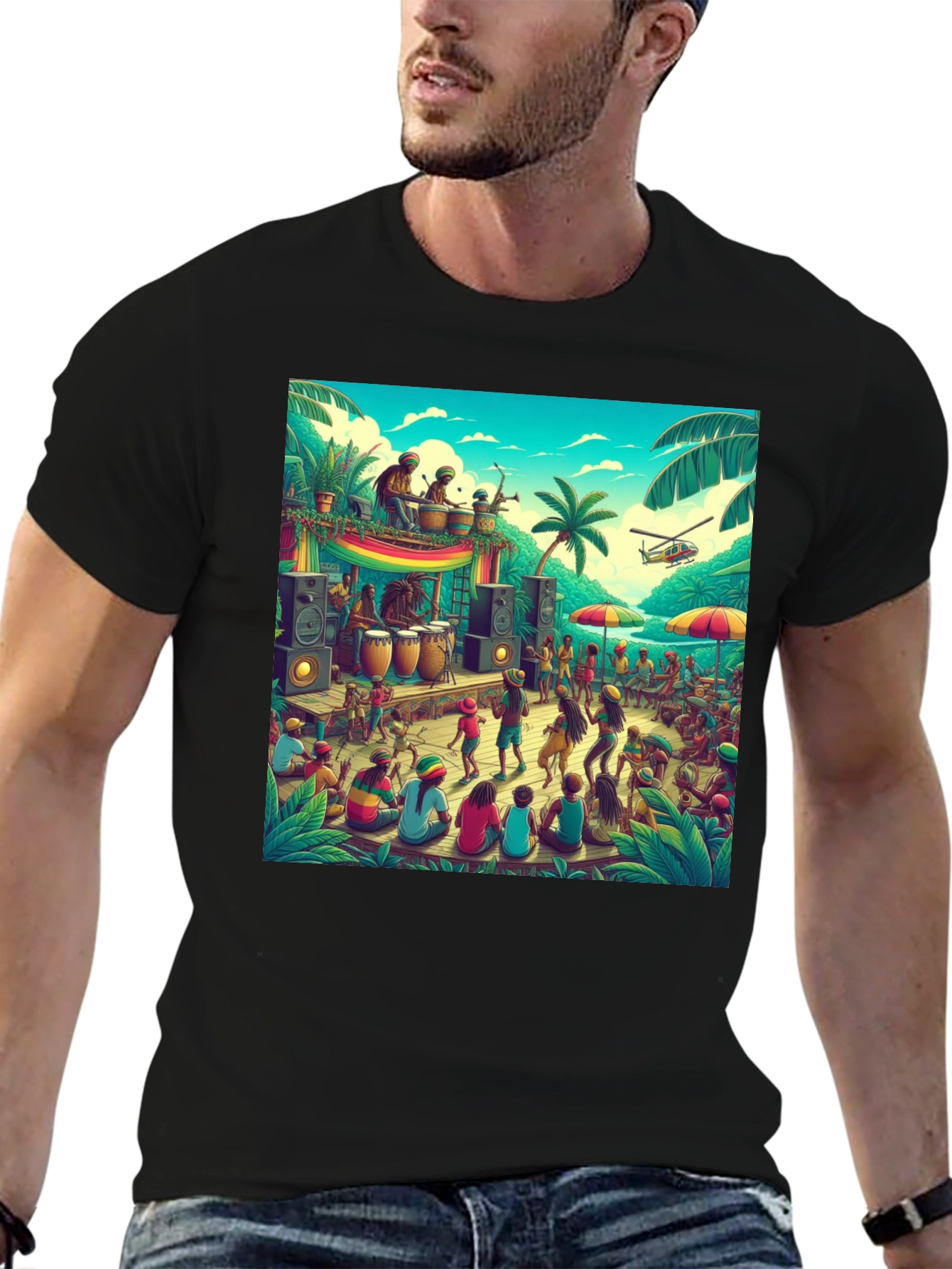 Island Vibes Graphic Tee