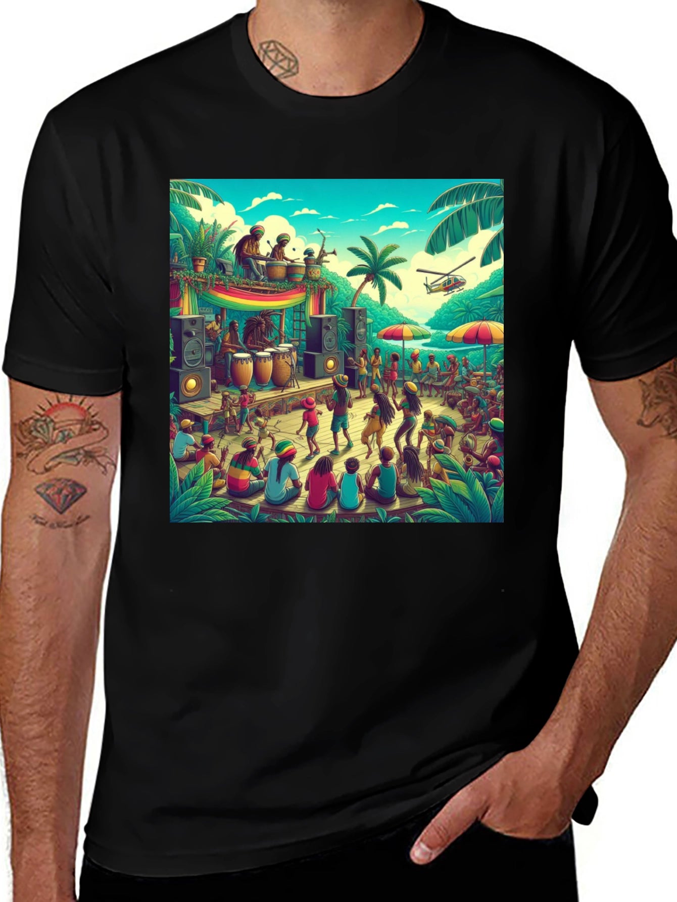 Island Vibes Graphic Tee