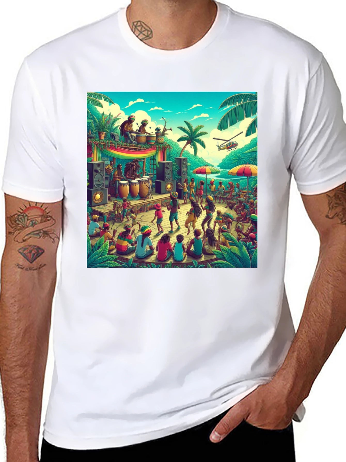 Island Vibes Graphic Tee