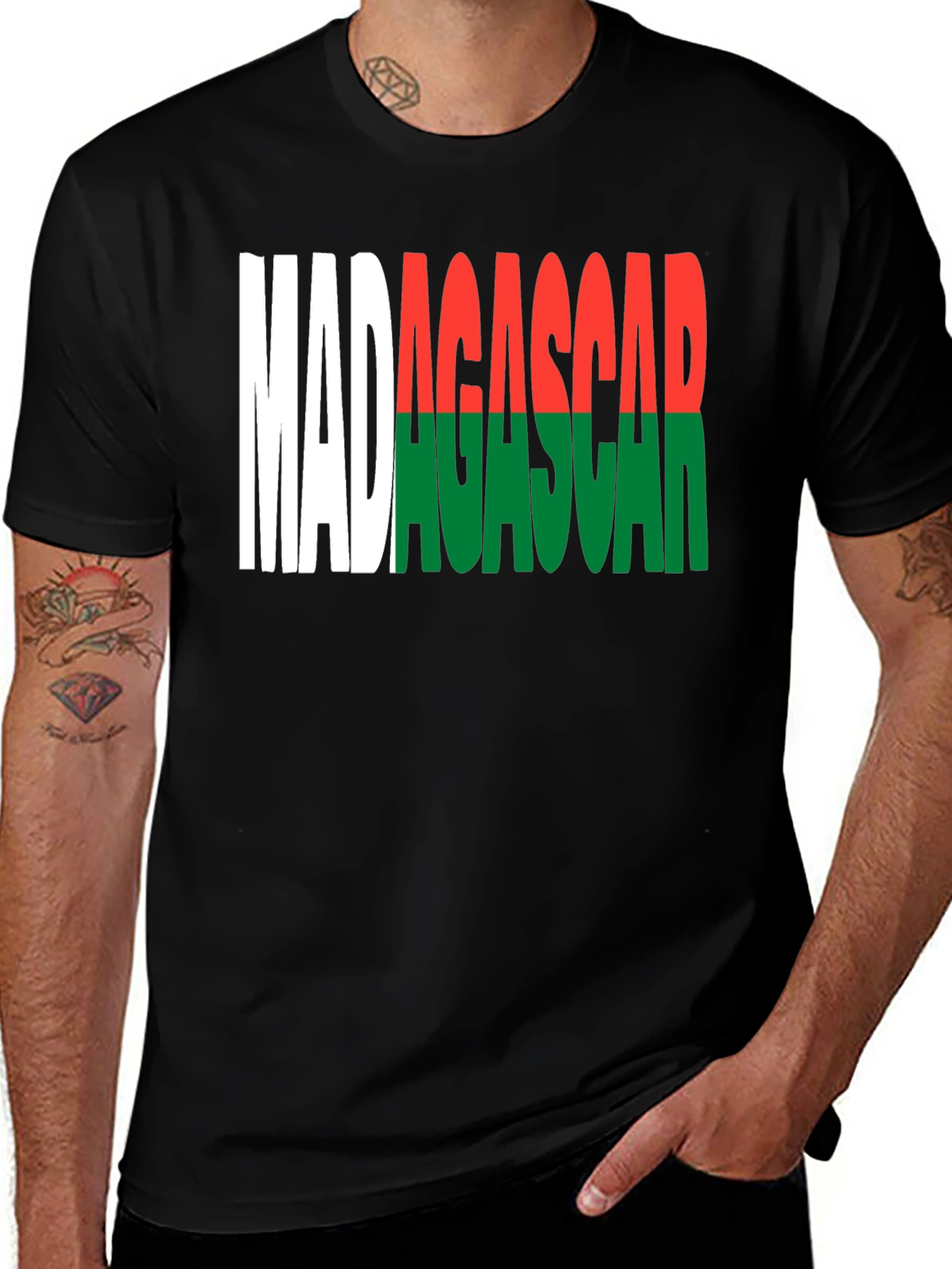 Madagascar Flag T-Shirt - Country Pride Tee