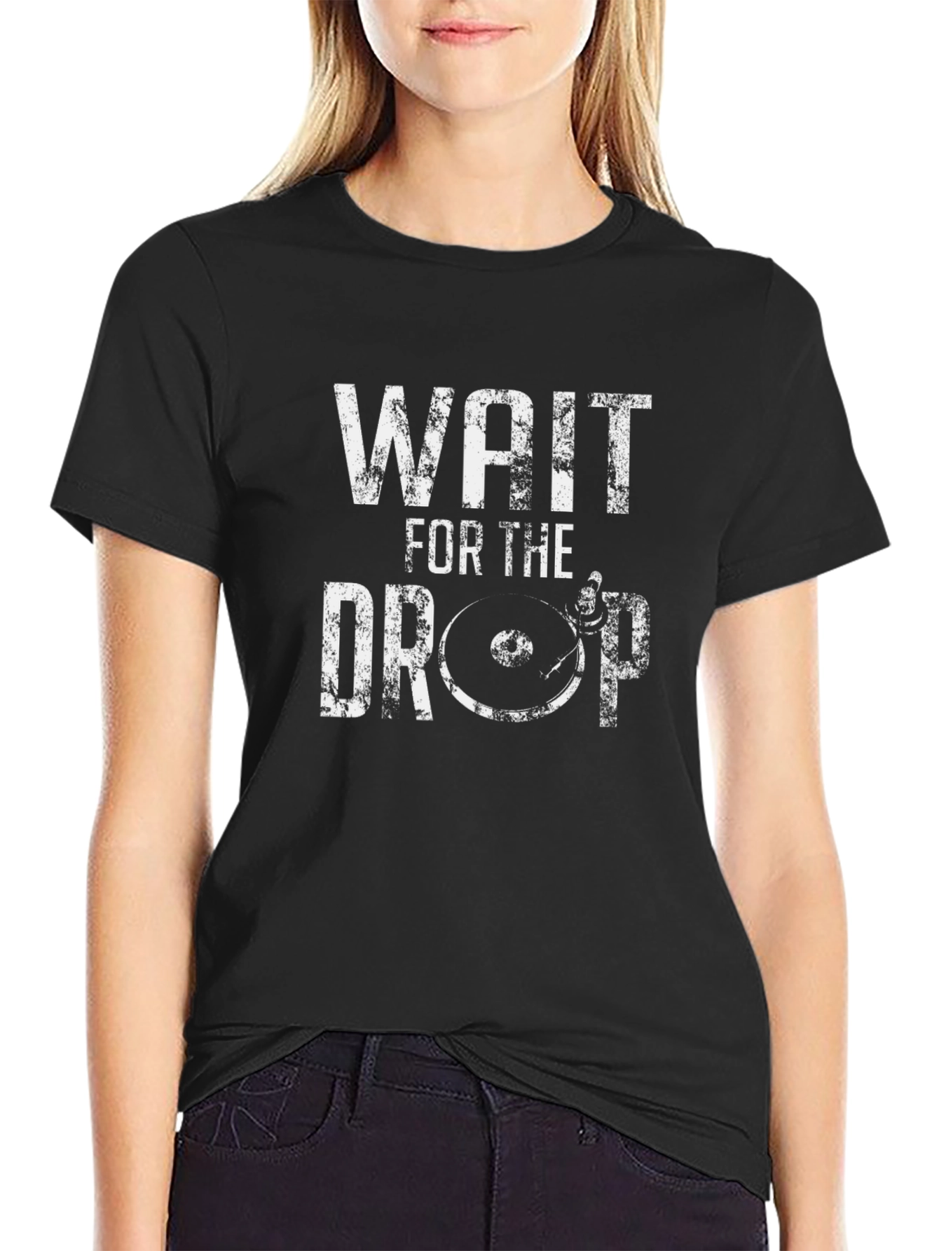 Wait For The Drop DJ Graphic T-Shirt