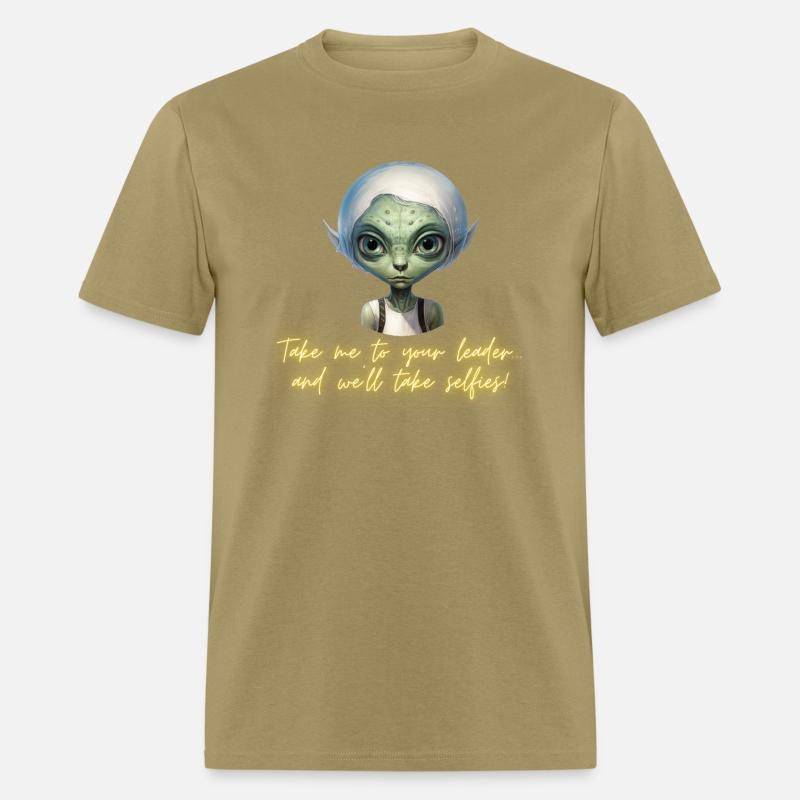 Take me to your leader... and we'll take selfies!