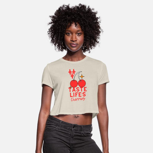 Tasty and Trendy – Taste Life’s Cherries Graphic