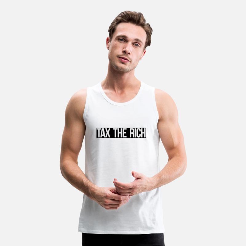 Tax The Rich white on black