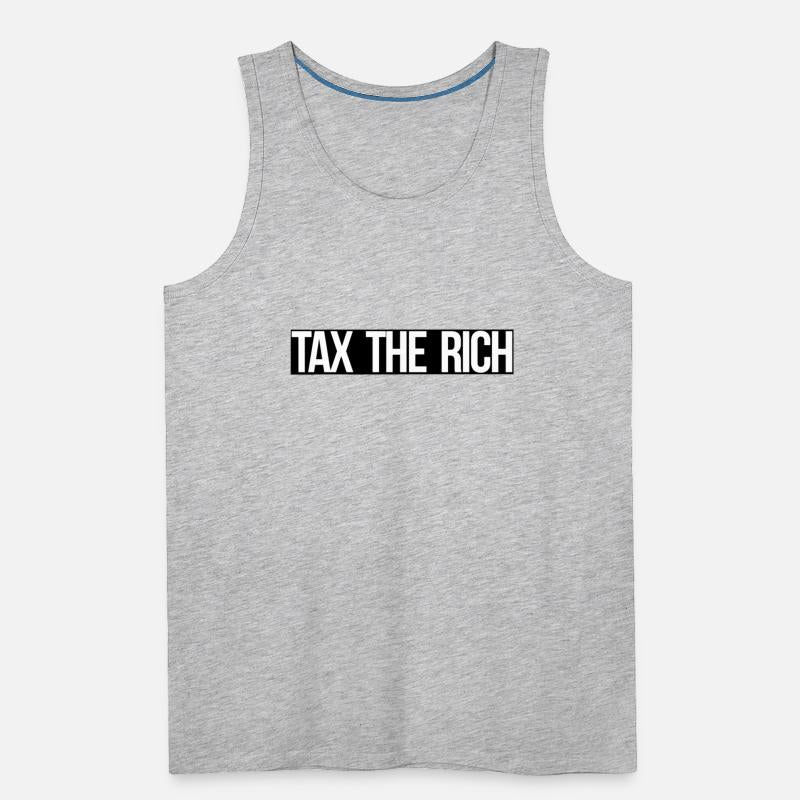 Tax The Rich white on black