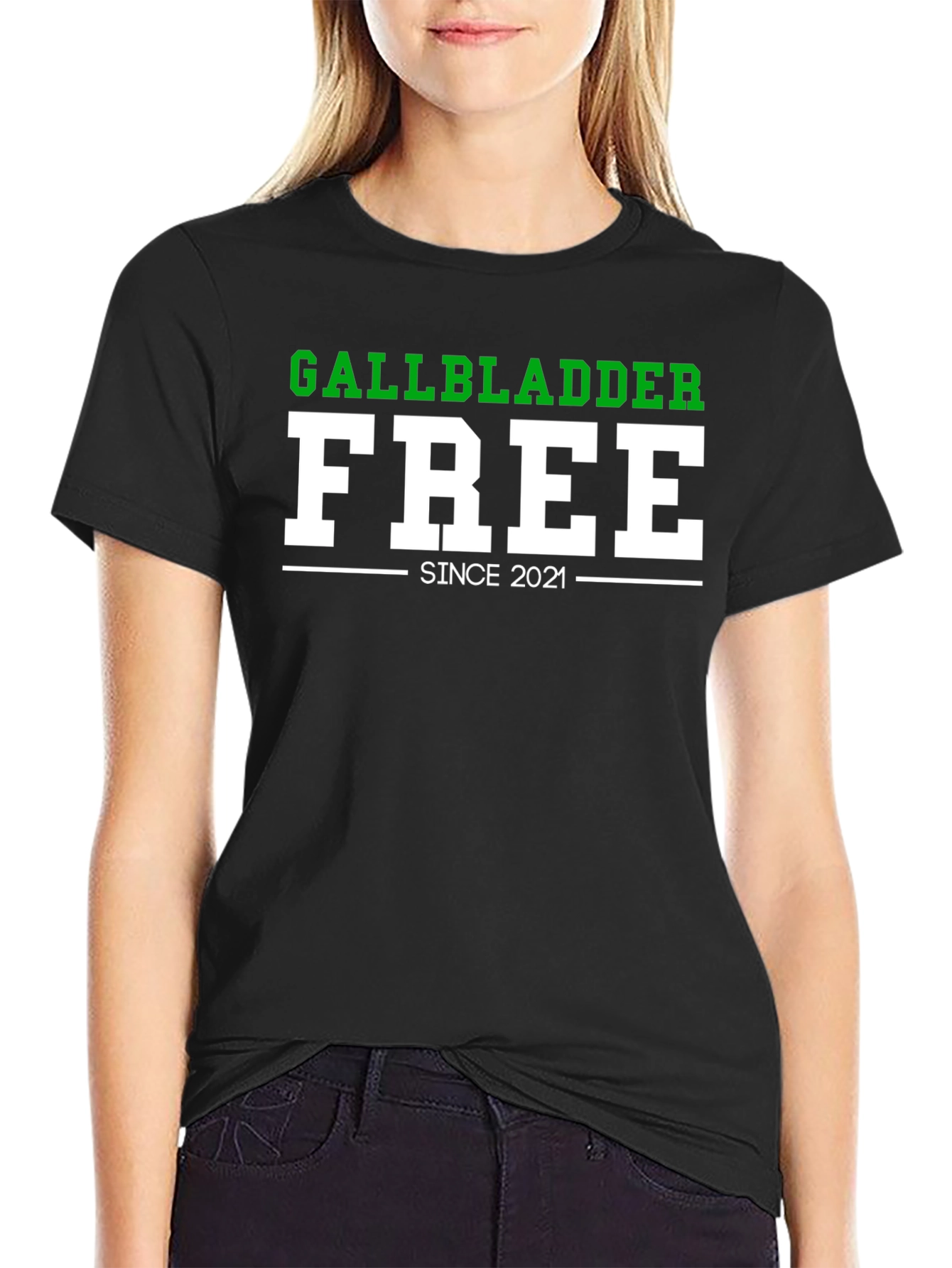 Gallbladder Free Since 2021 Funny T-Shirt