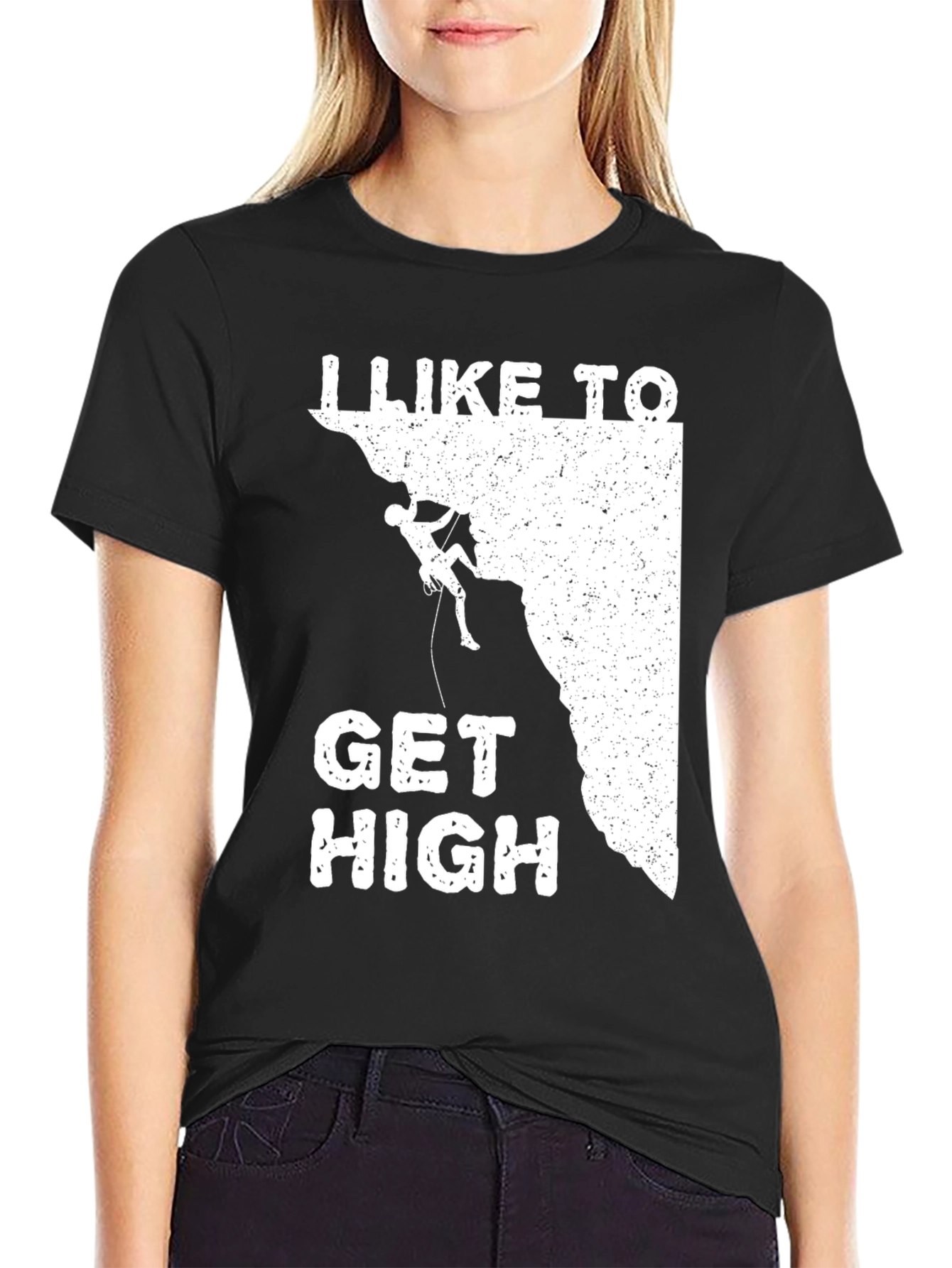 I Like to Get High - Climbing T-Shirt