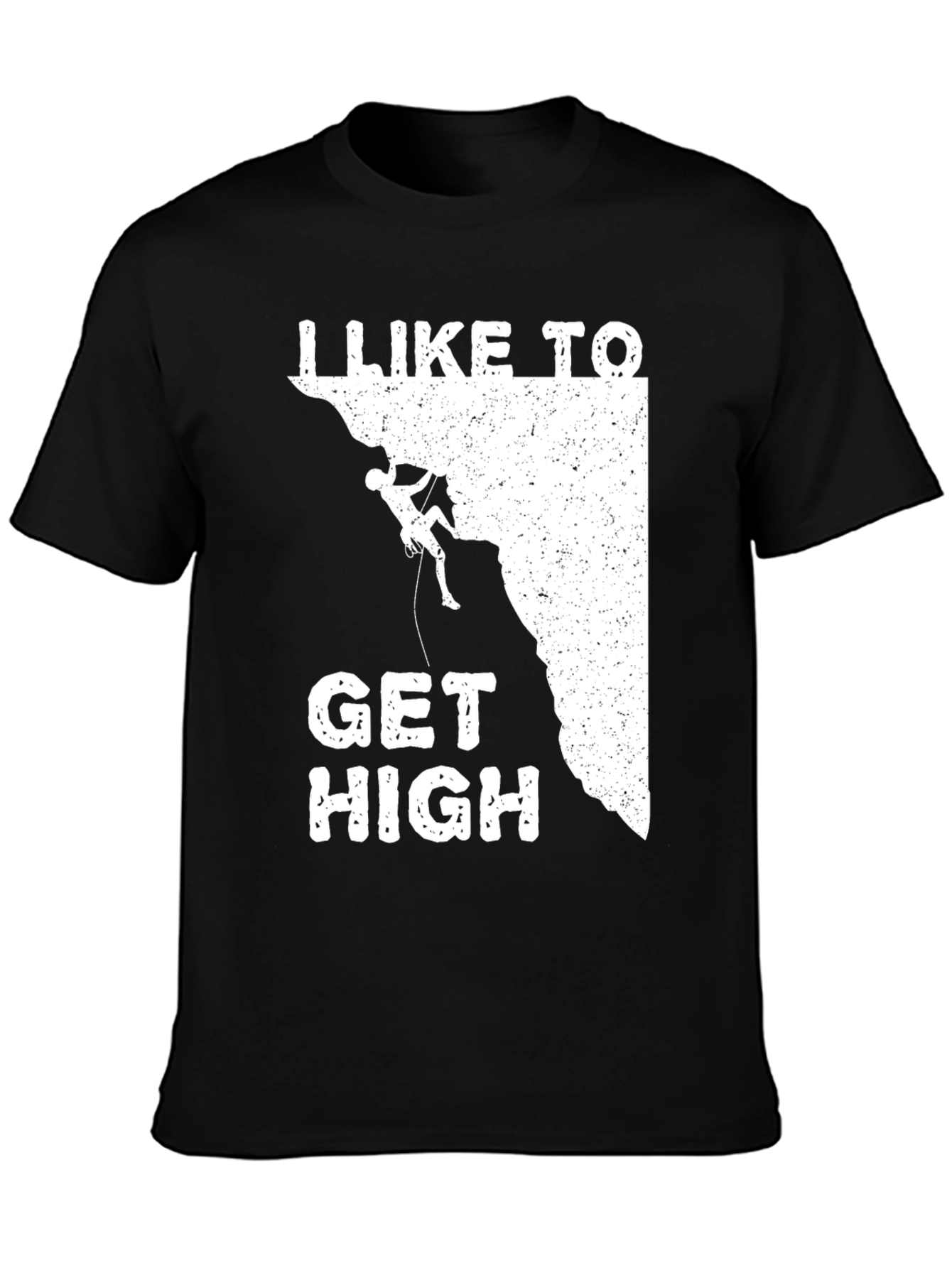 I Like to Get High - Climbing T-Shirt