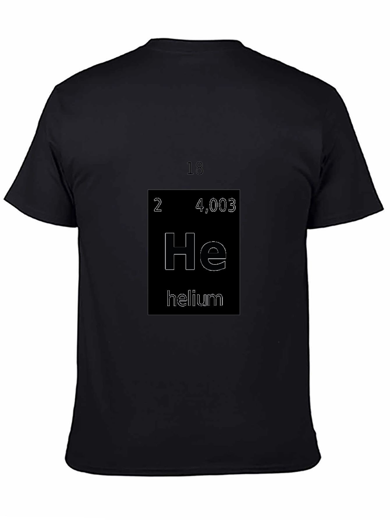 Helium Element T-Shirt - Science Chemistry Tee