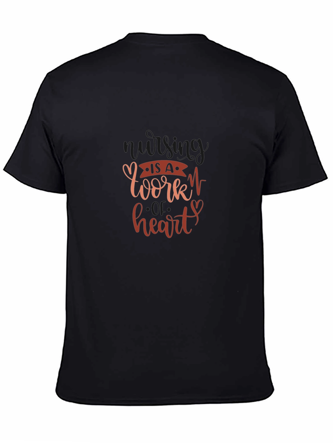 Nursing is a Work of Heart Tee