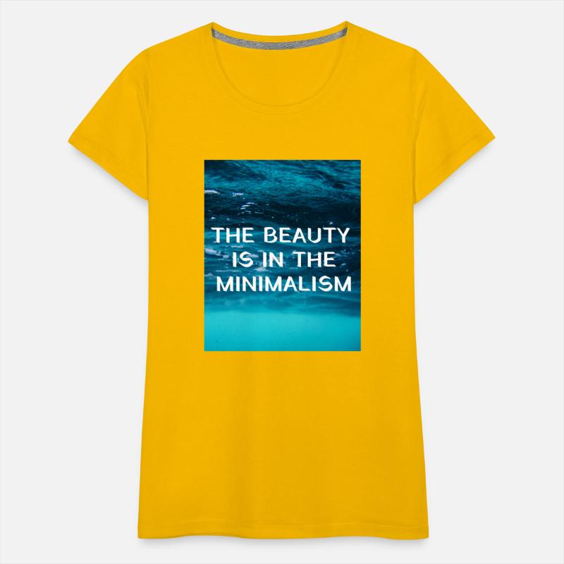 the beauty is in the minimalism