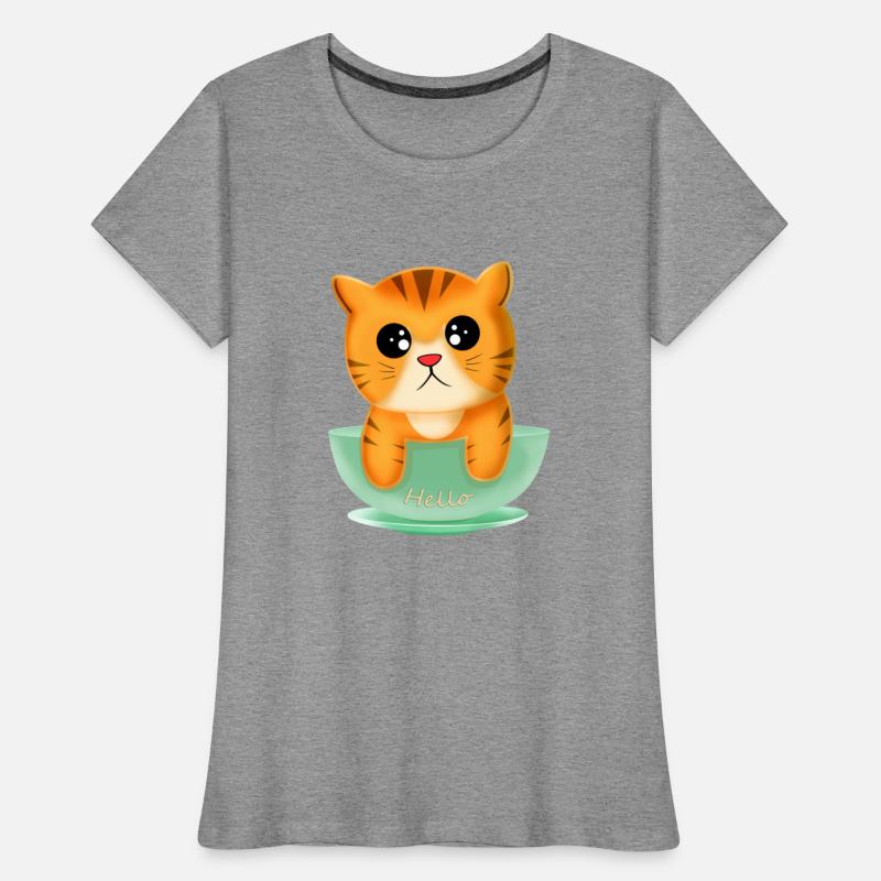 The Cute Cat Red Nose