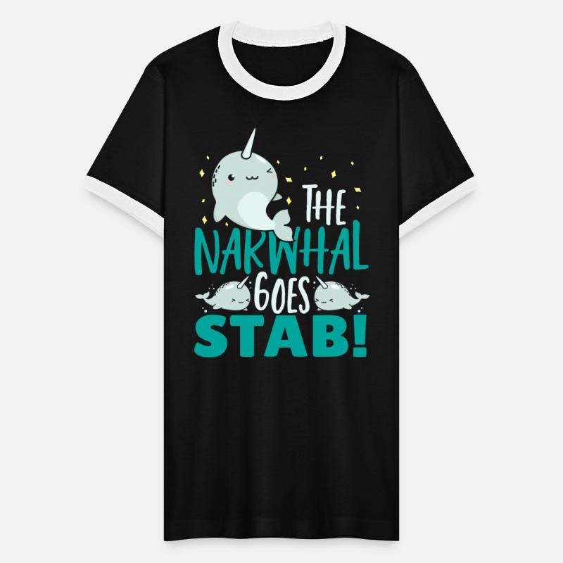 The Narwhal Goes Stab! Narwhal Unicorn of The Sea