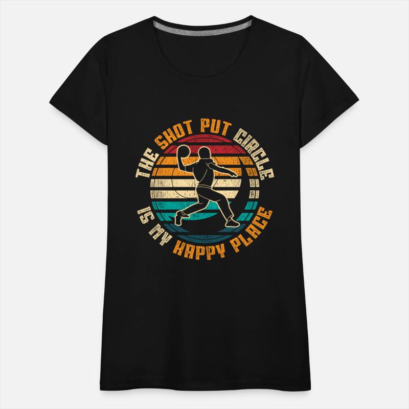 The Shot Put Circle Is My Happy Place Shot Putter