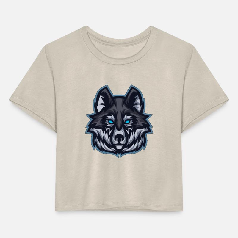 the wolf with strong features