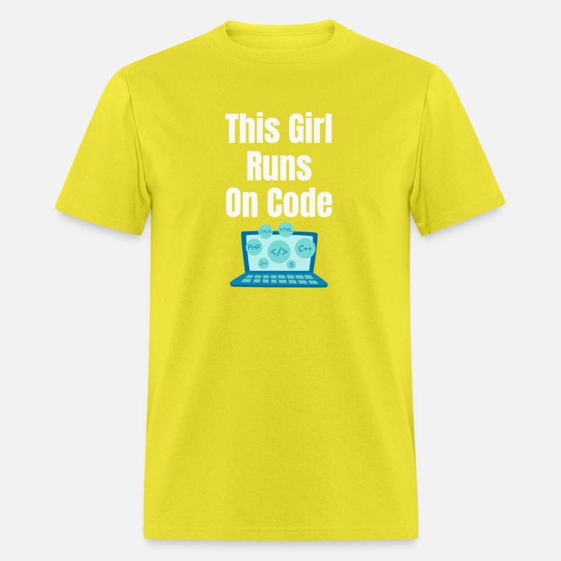 This Girl Runs On Codes Programmer Computer