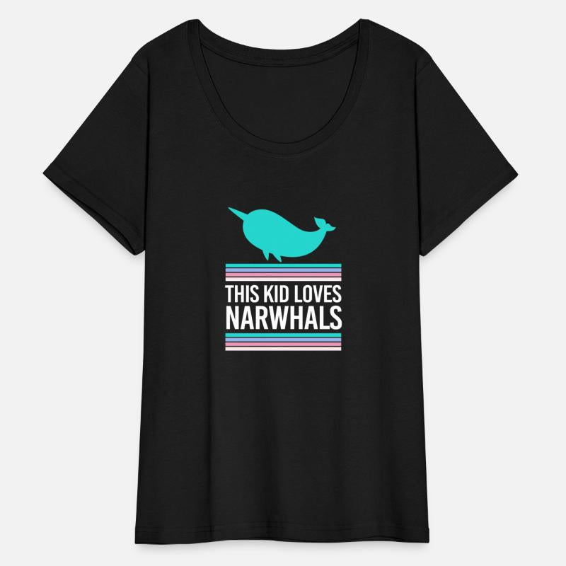 This Kid Loves Narwhals Cute Narwhal For Kids