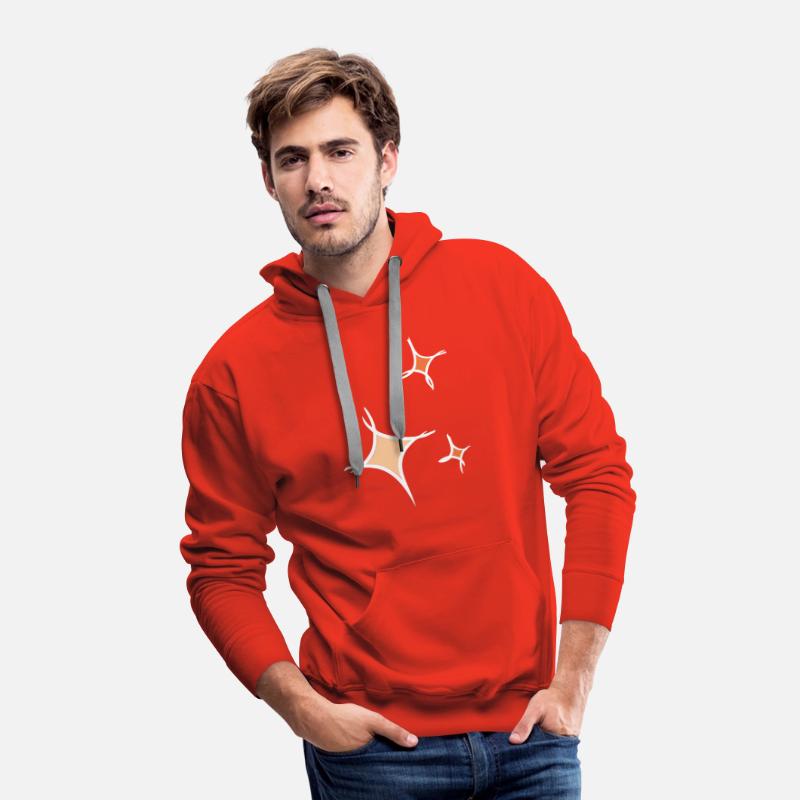 Three colorful stars, Asterisks, hand drawn