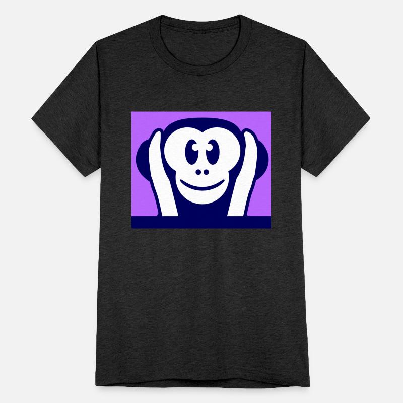 Three wise monkeys funny hear no evil deaf ape fun