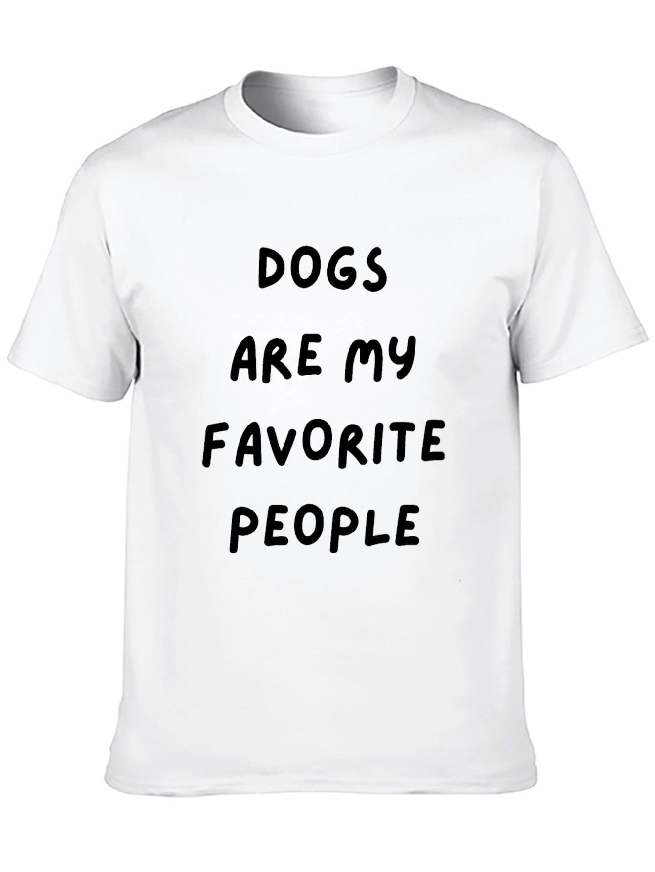 Dogs Are My Favorite People T-Shirt
