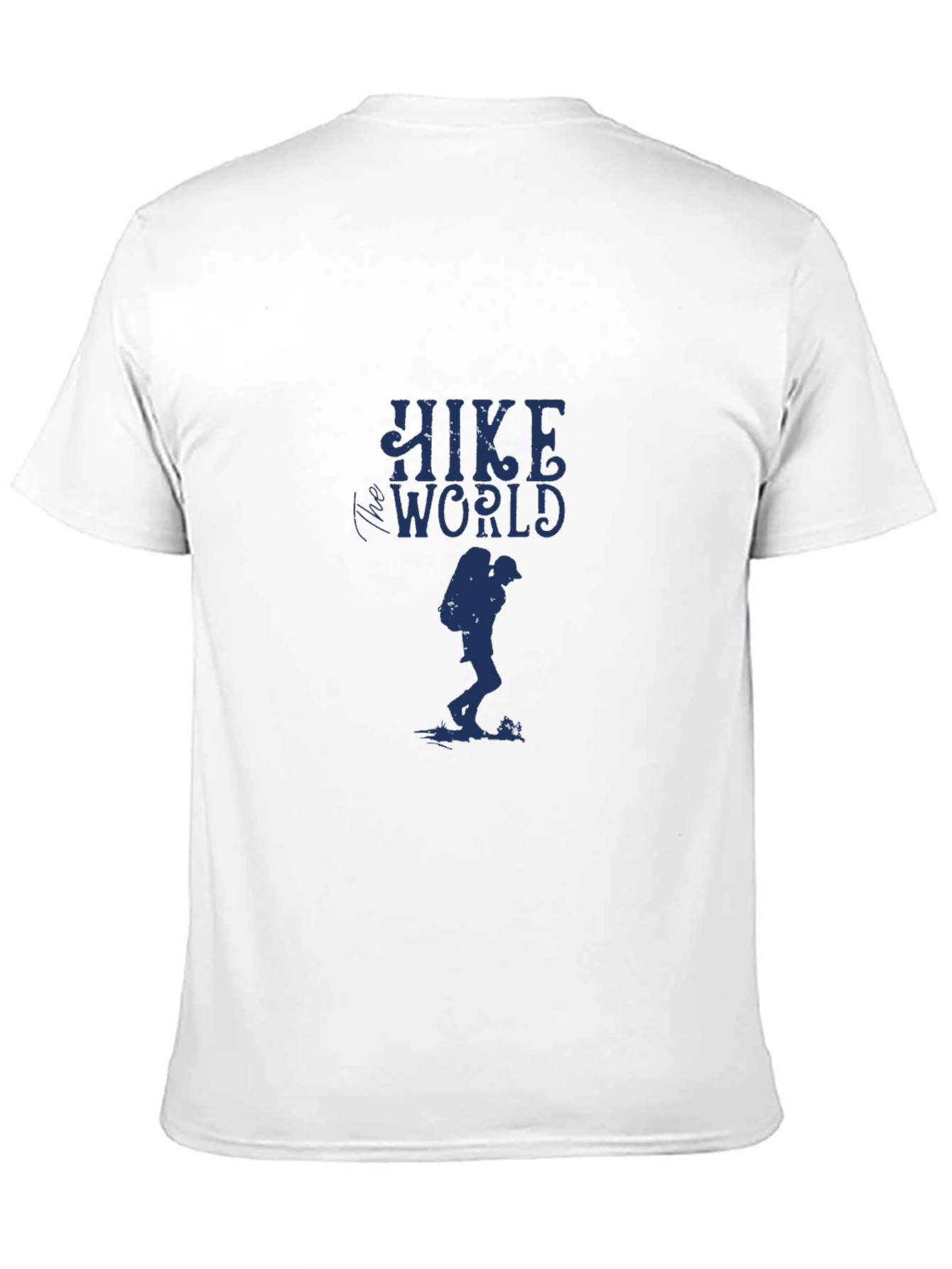 Hike World Graphic Tee - Black Adventure Shirt