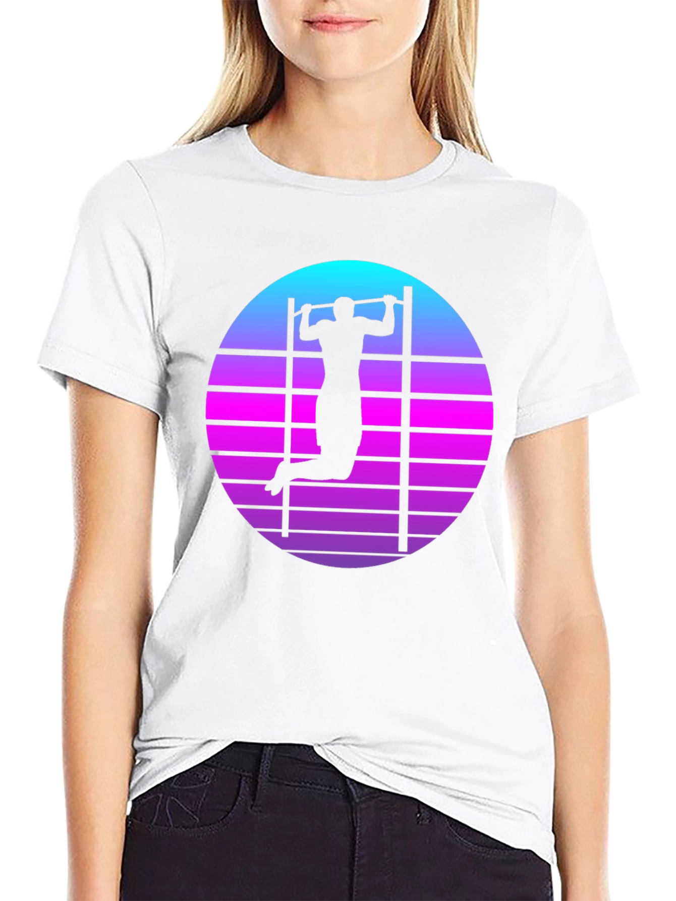 Retro Fitness Pull-Up T-Shirt