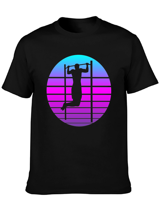 Retro Fitness Pull-Up T-Shirt