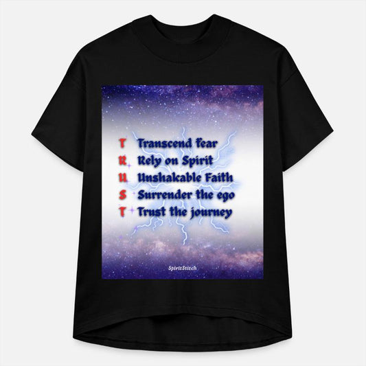 Transcendence and Faith Motivational Quote Design