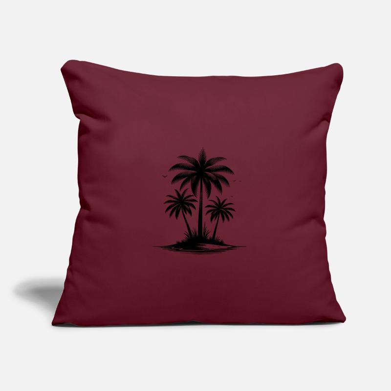 Tropical Beach With Palm Trees