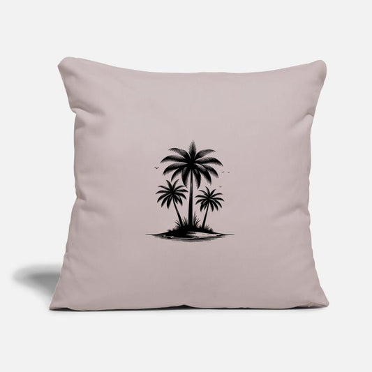 Tropical Beach With Palm Trees
