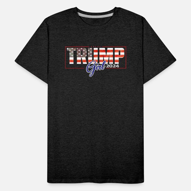 Trump Girl Trump 2024 American Flag Re Election