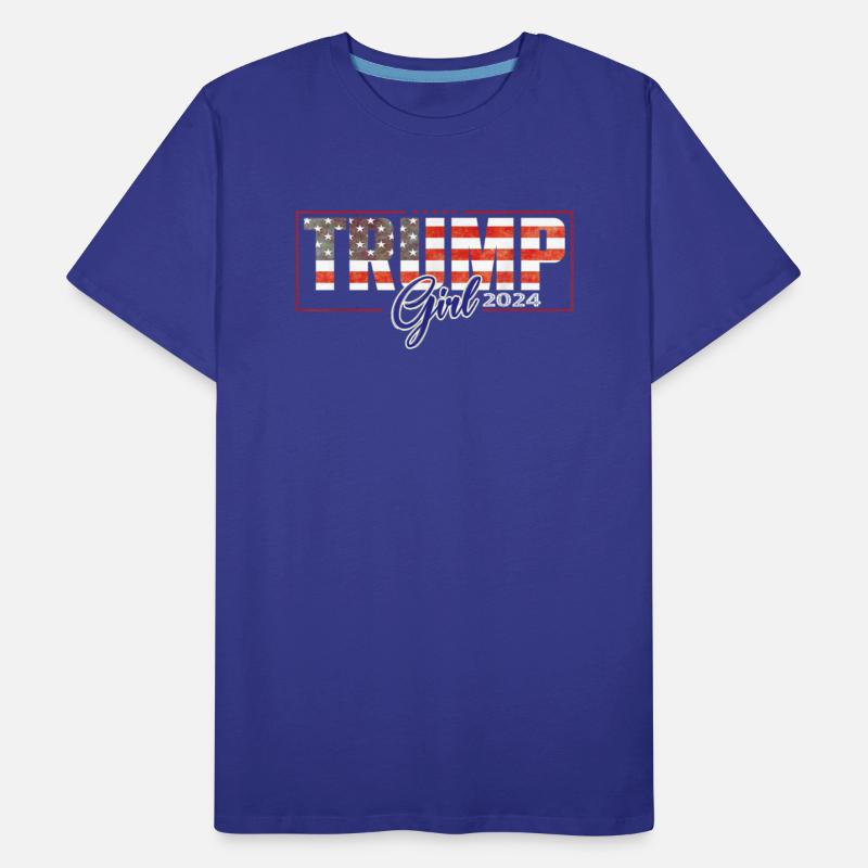 Trump Girl Trump 2024 American Flag Re Election