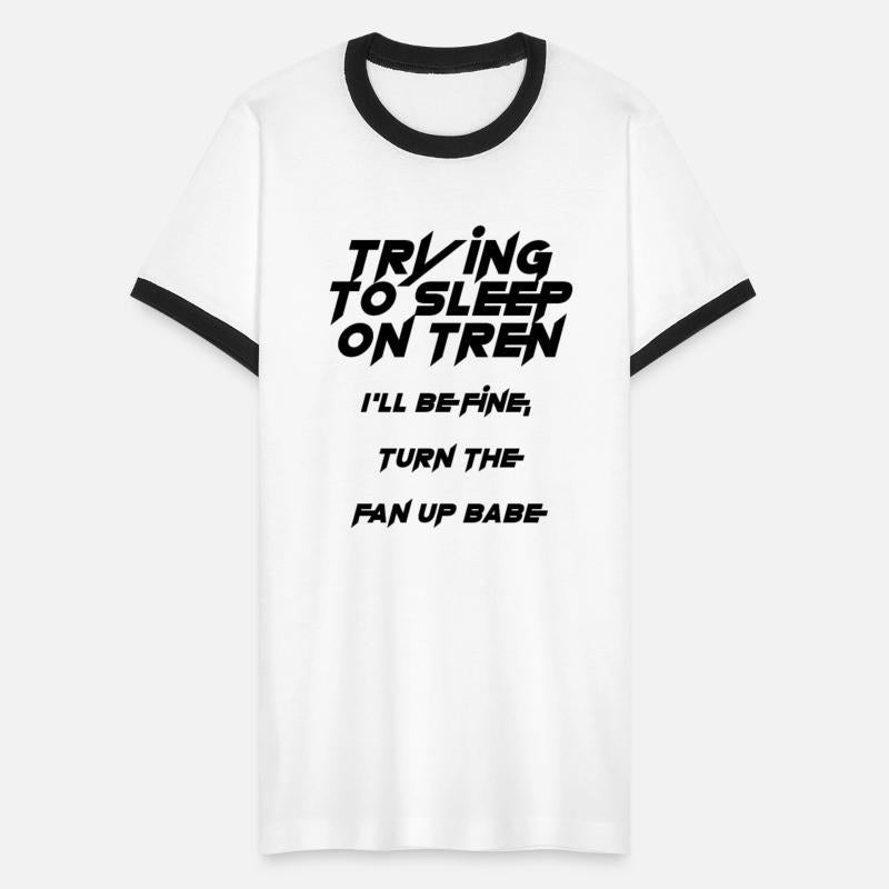 trying to sleep on tren