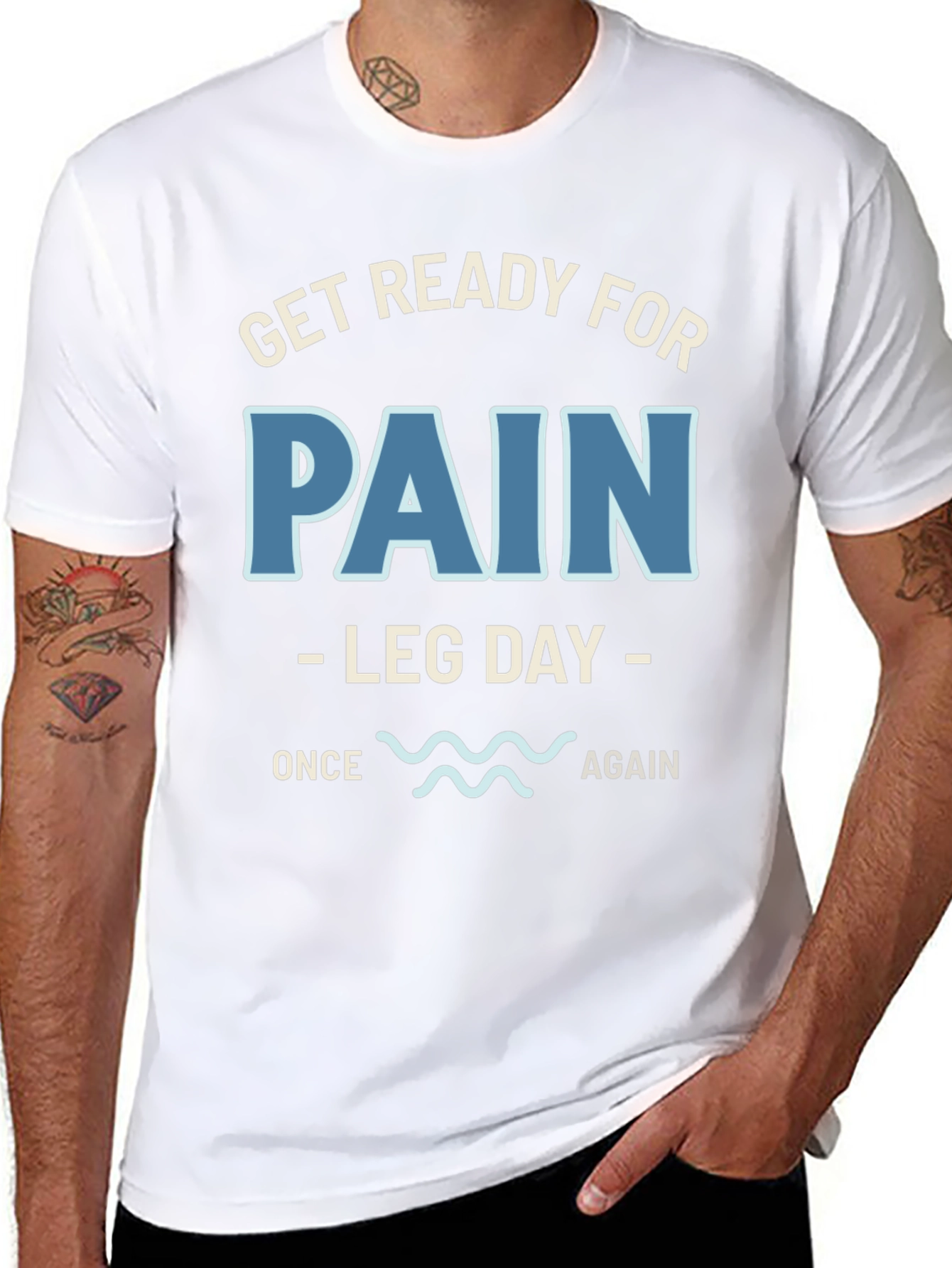 Get Ready For Pain Leg Day T-Shirt
