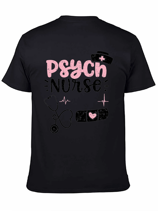 Psych Nurse Graphic T-Shirt