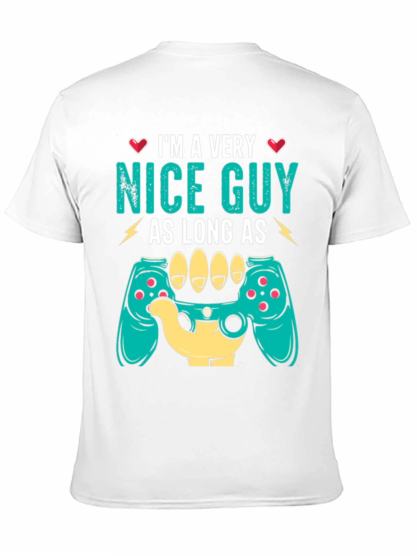 Im a Very Nice Guy Gaming Controller T-Shirt