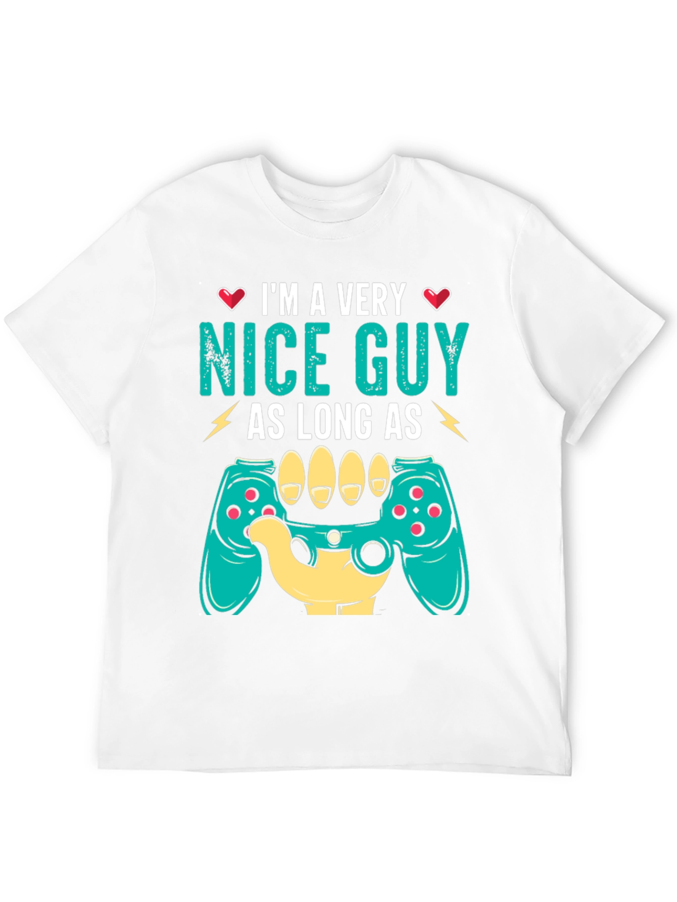 Im a Very Nice Guy Gaming Controller T-Shirt