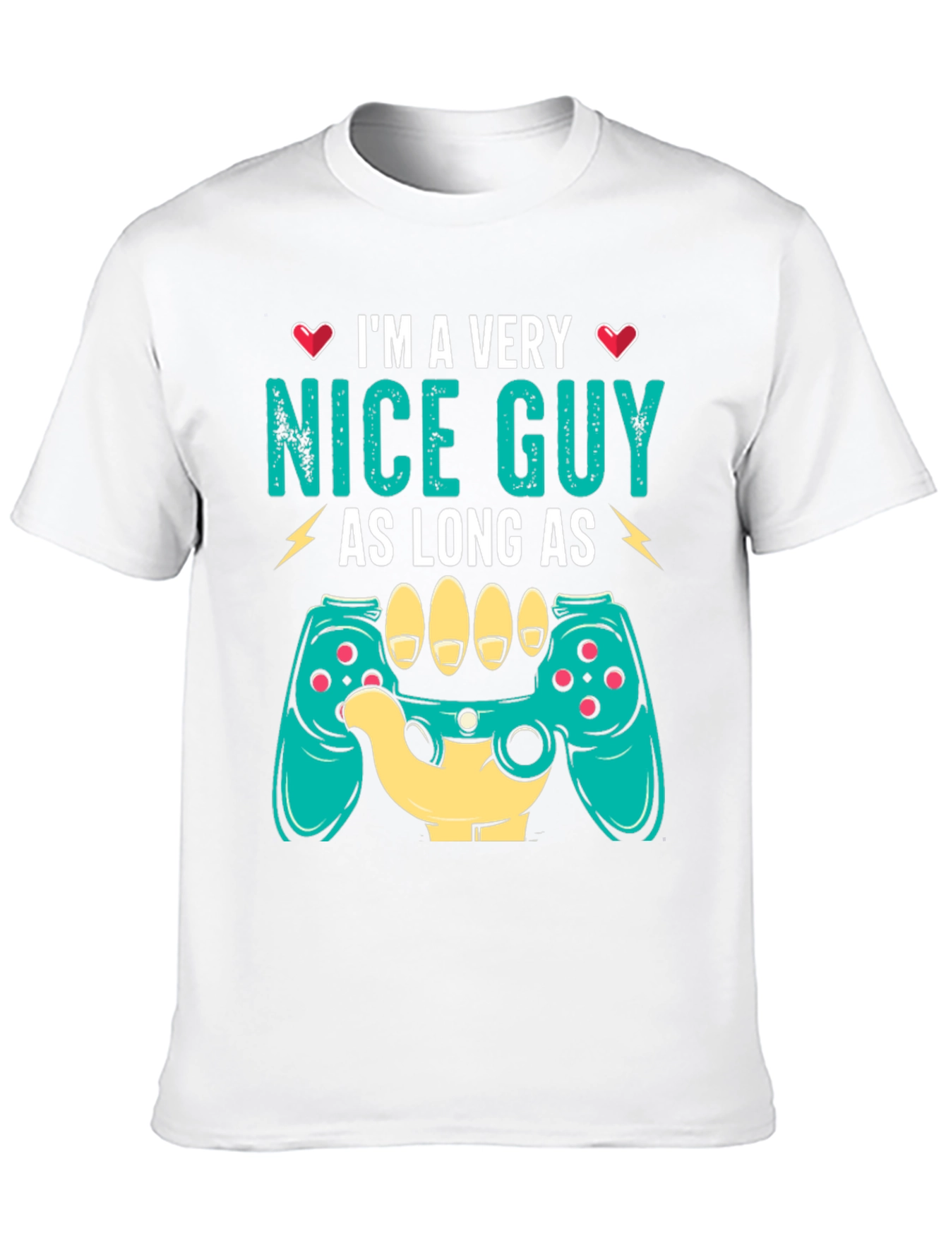 Im a Very Nice Guy Gaming Controller T-Shirt