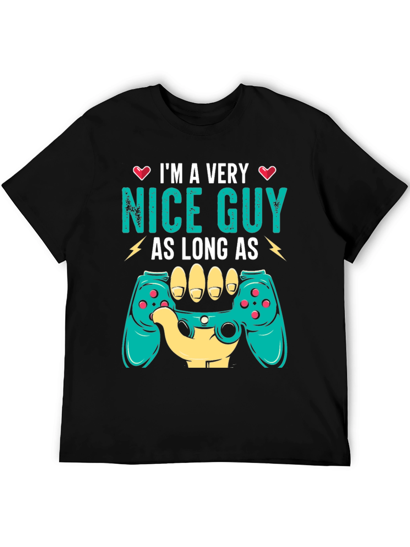 Im a Very Nice Guy Gaming Controller T-Shirt