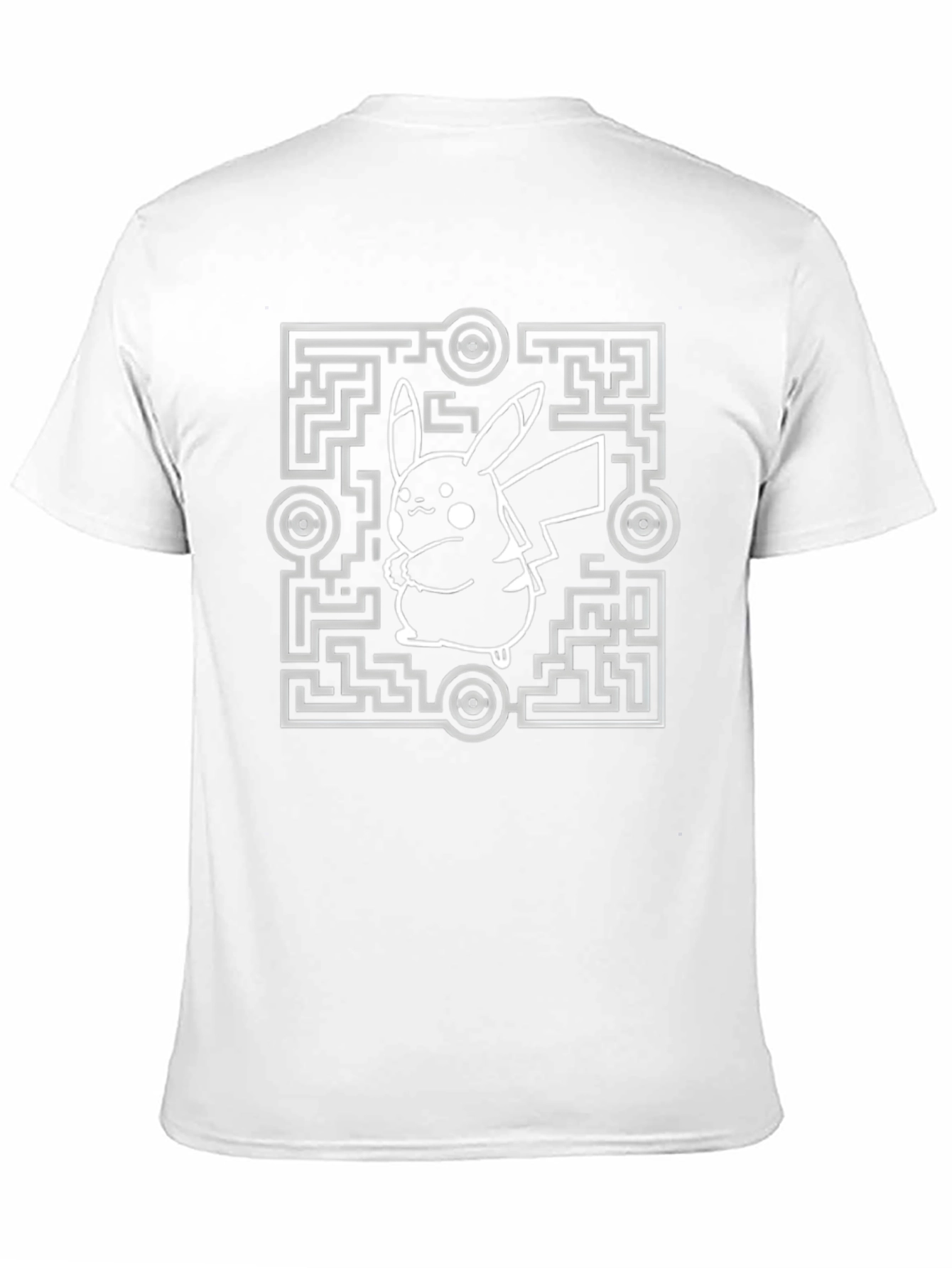 Pikachu Maze T-Shirt - Gotta Catch Em All!