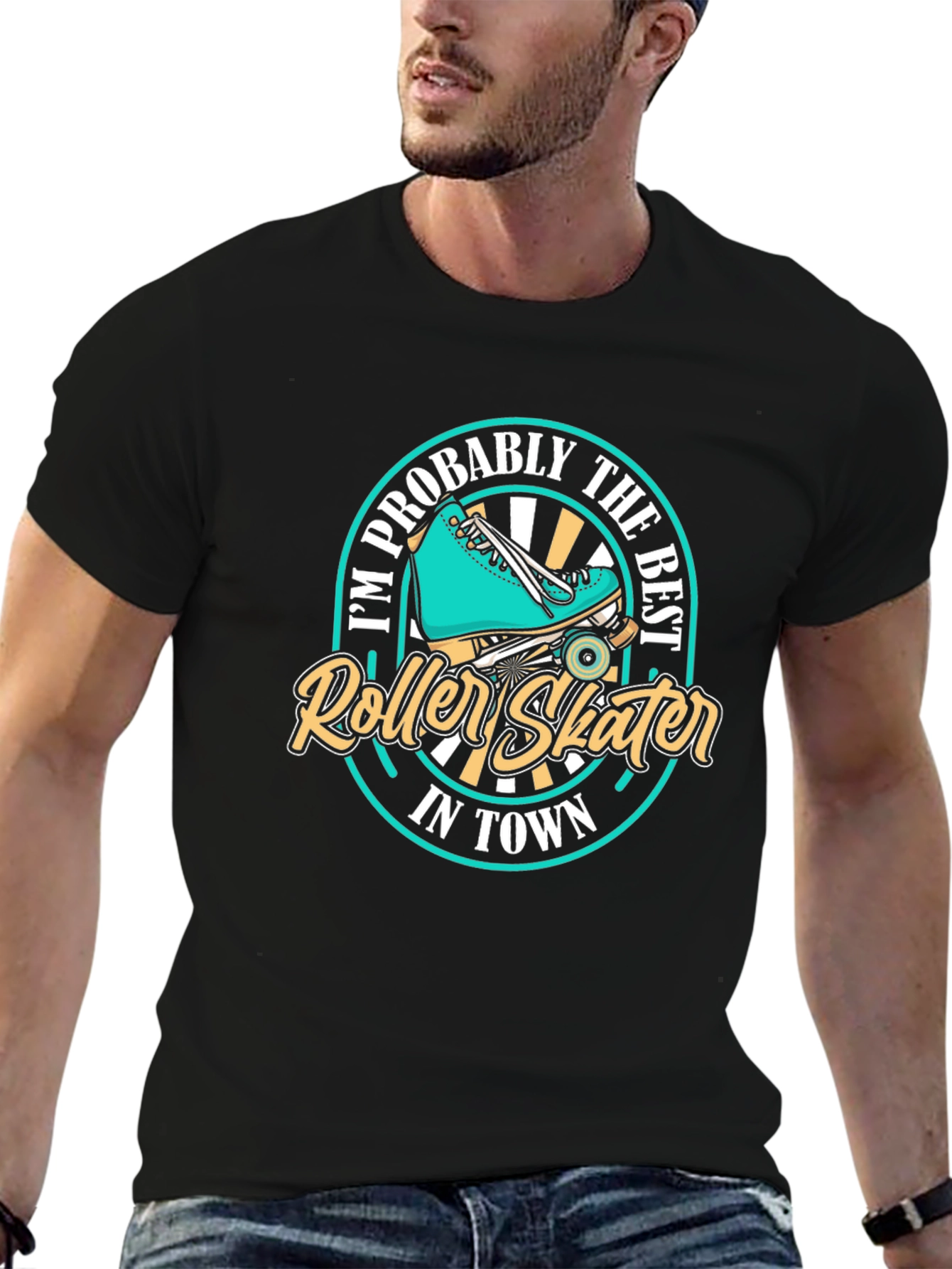 Best Roller Skater Graphic Tee