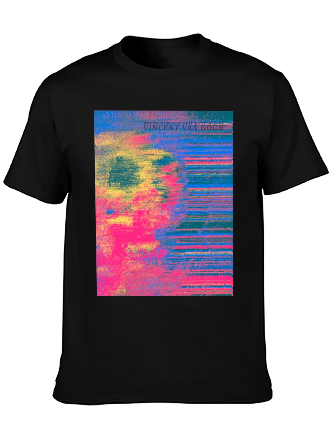 Van Gogh Deconstructed Self-Portrait Graphic Tee