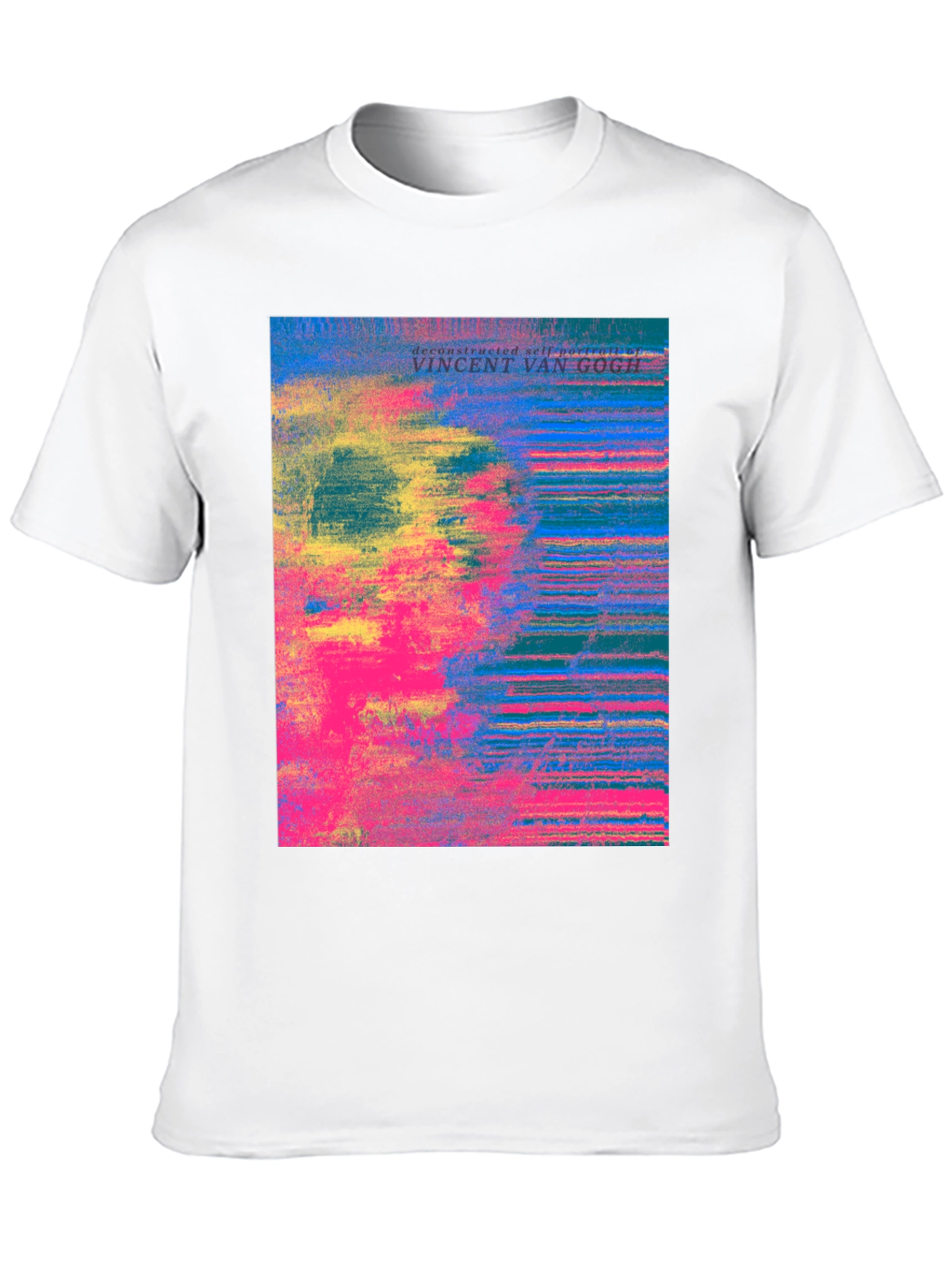 Van Gogh Deconstructed Self-Portrait Graphic Tee