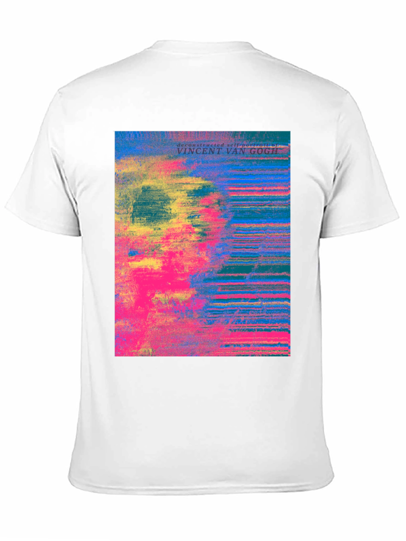 Van Gogh Deconstructed Self-Portrait Graphic Tee