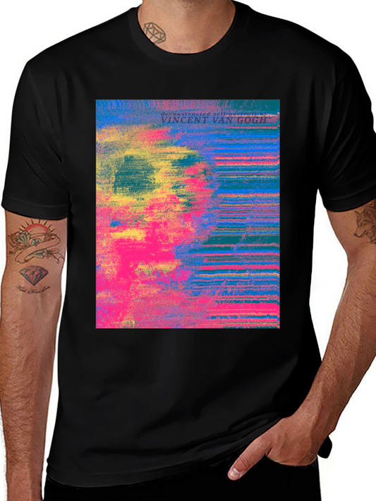 Van Gogh Deconstructed Self-Portrait Graphic Tee