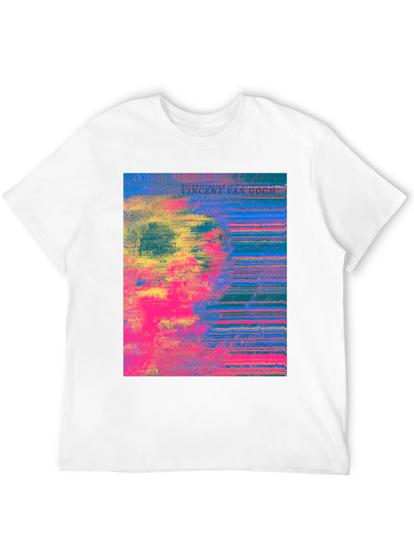 Van Gogh Deconstructed Self-Portrait Graphic Tee