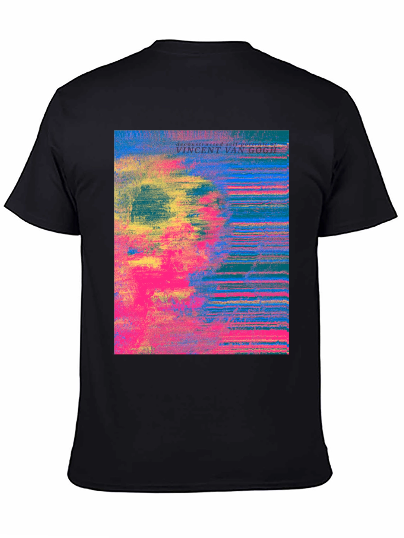Van Gogh Deconstructed Self-Portrait Graphic Tee